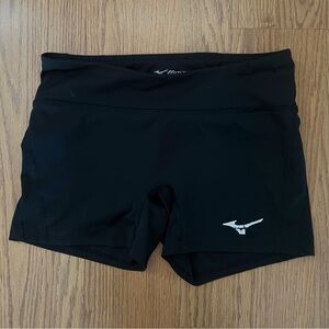 Mizuno Women's Performance Athletic Black Shorts Size Medium